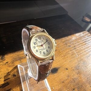 Aqua Gold and Brown Women's Watch